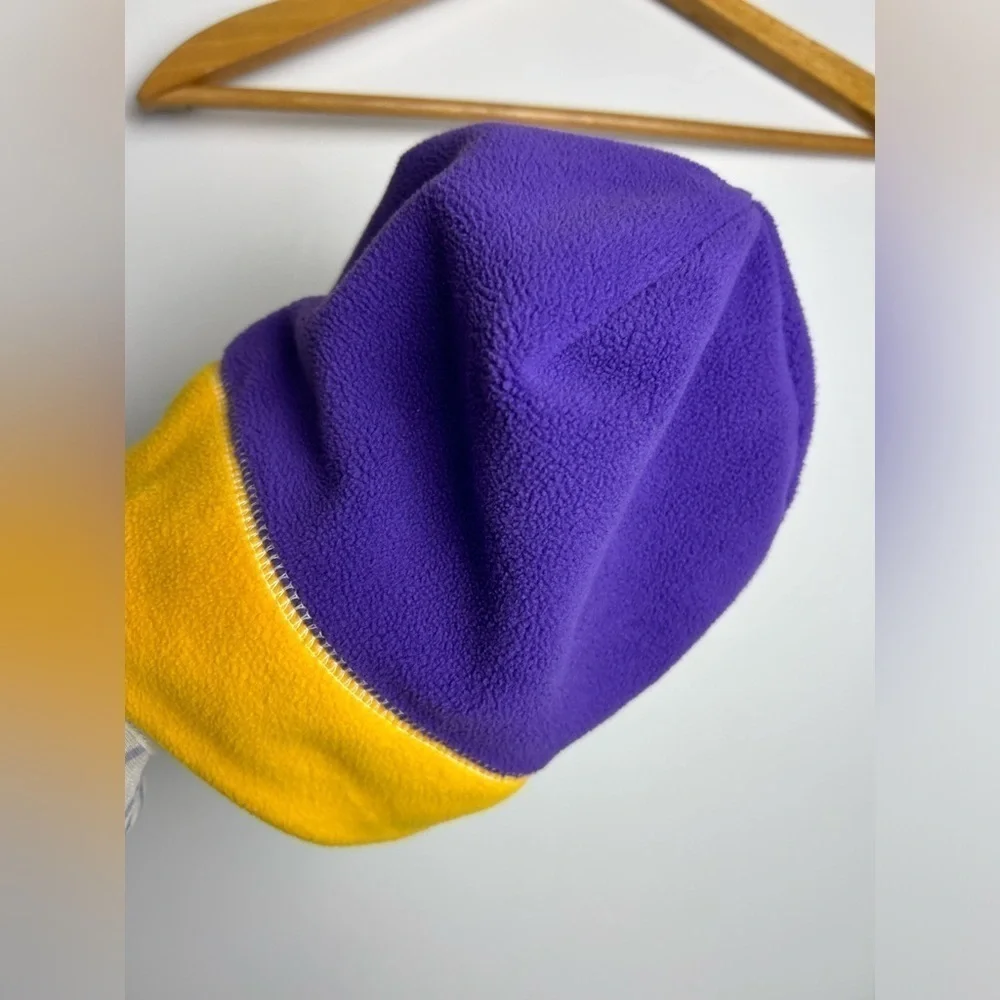 NFL VIKIGS NFL Beanie Hat Cozy winter one size purple yellow‎